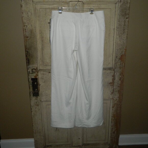 WHBM Contour 12R Wide Leg Lined Pants Womens Size 12 (B-19) - Picture 4 of 8